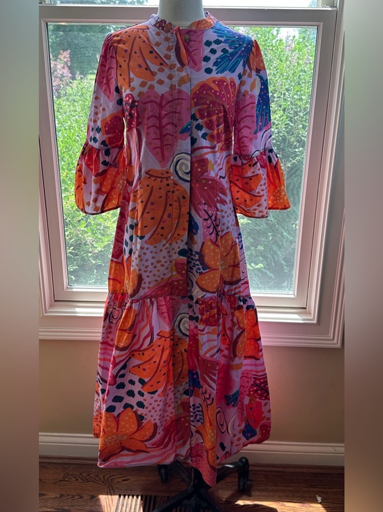 FARM Rio Dresses & Skirts - Farm Rio‎ Botanical Print Midi Dress, size Small